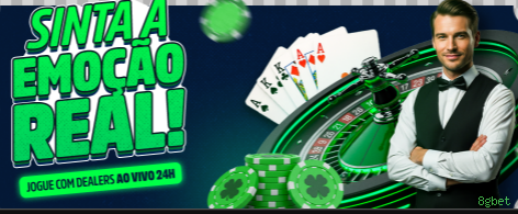 Cassino ao vivo 8gbet dealers